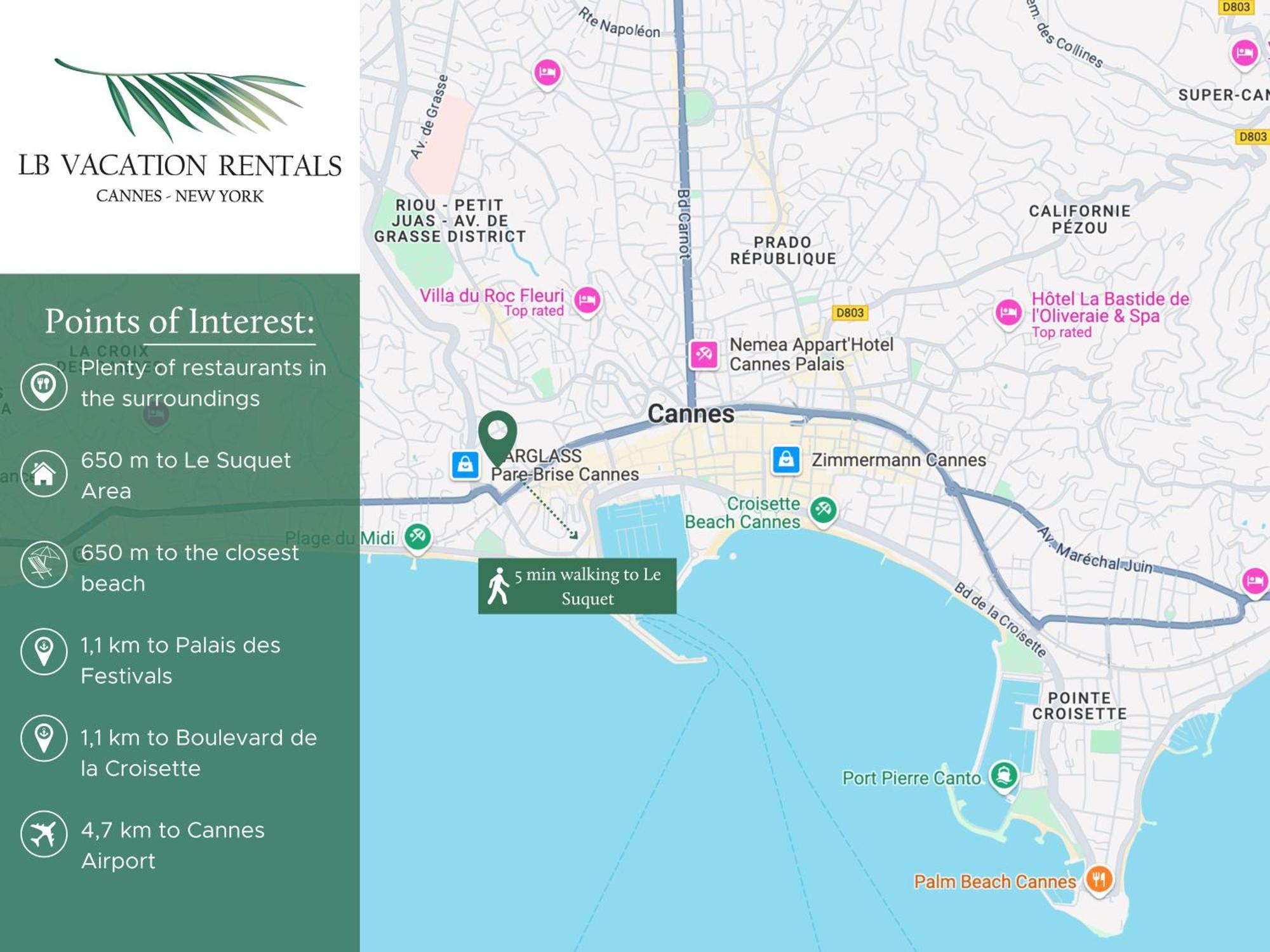 Lb Vacation I Cute Affordable 1-br Minutes From Center Apartment Cannes